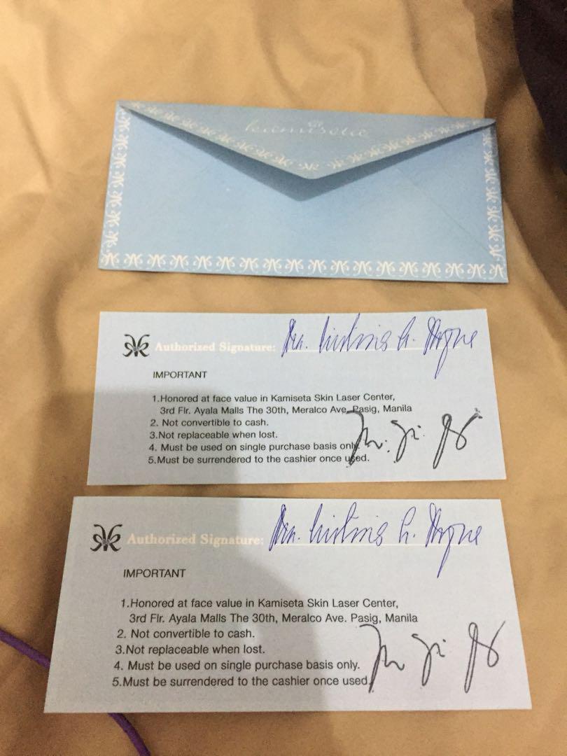 Kamiseta Skin Clinic 2000worth Tickets Vouchers Gift Cards Vouchers On Carousell