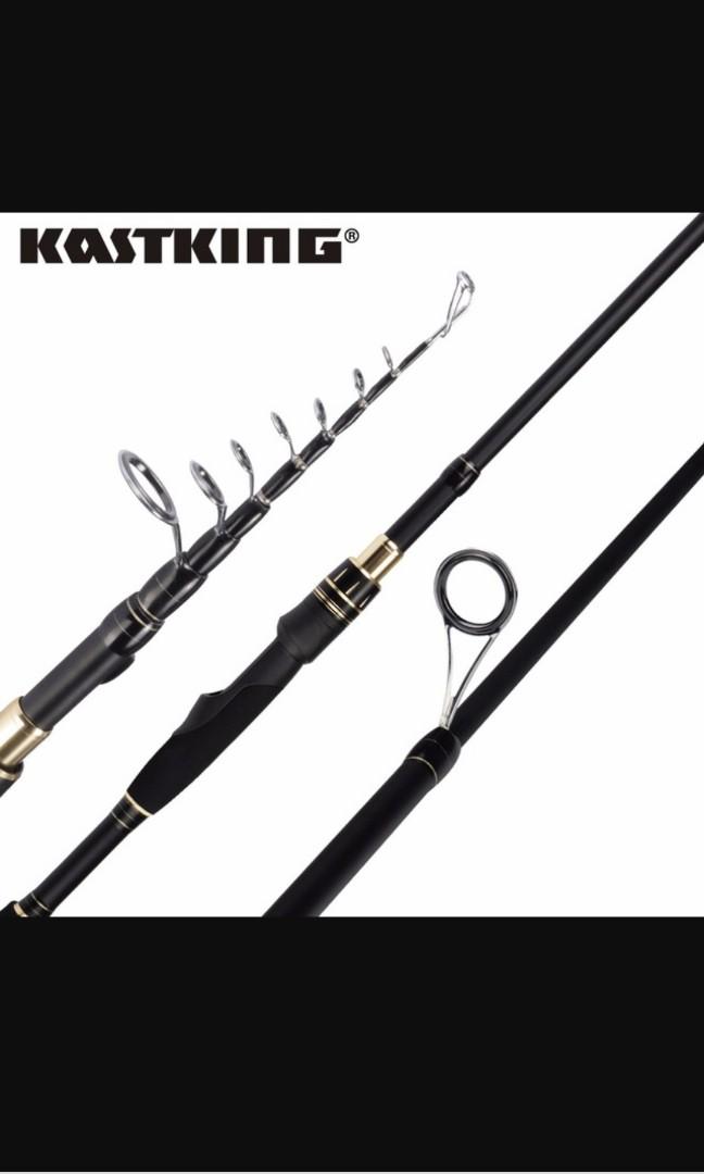KastKing Blackhawk II, Spinning Rod M,Telescopic rod, 1.98m, Sports  Equipment, Fishing on Carousell
