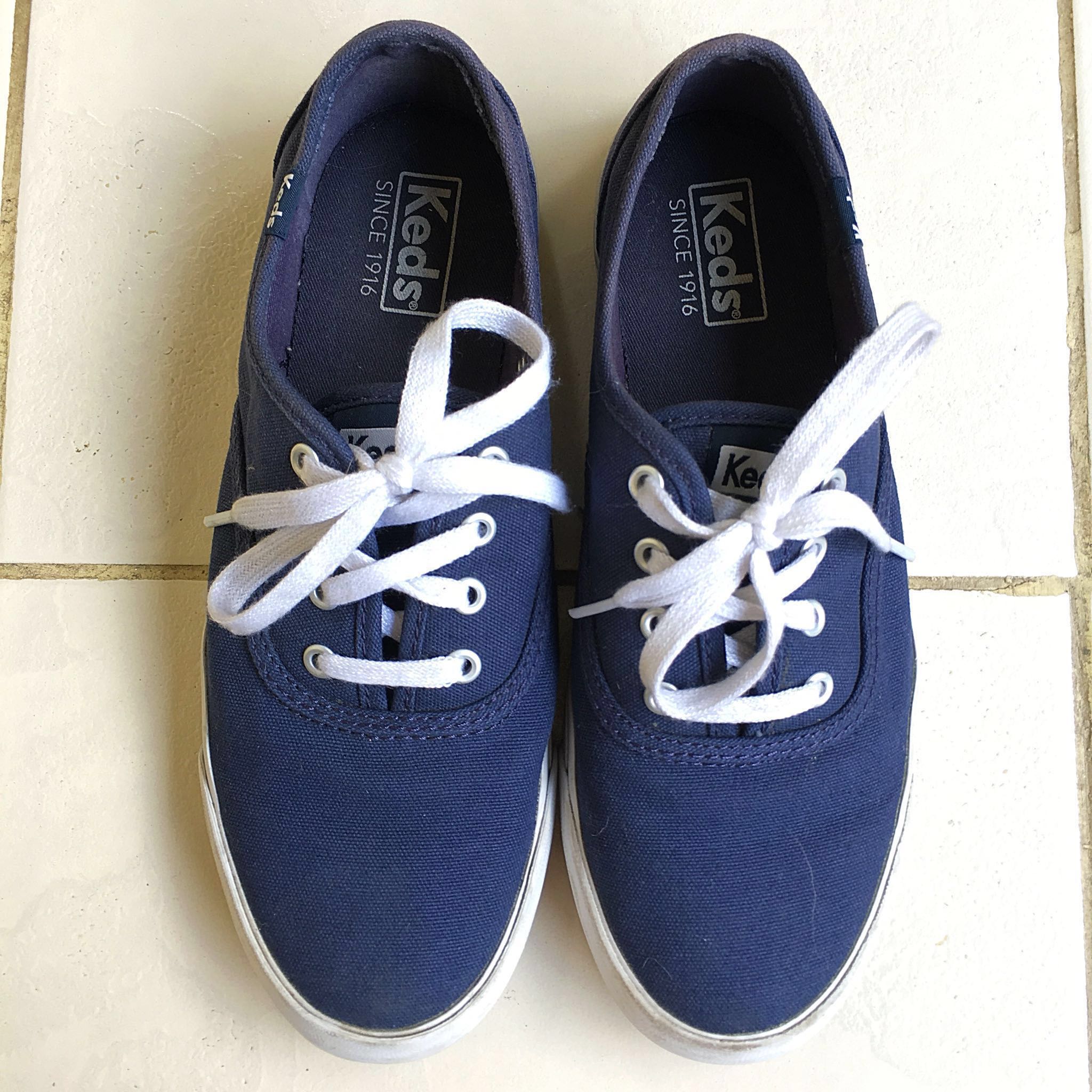 KEDS Navy Blue Sneakers, Women's 