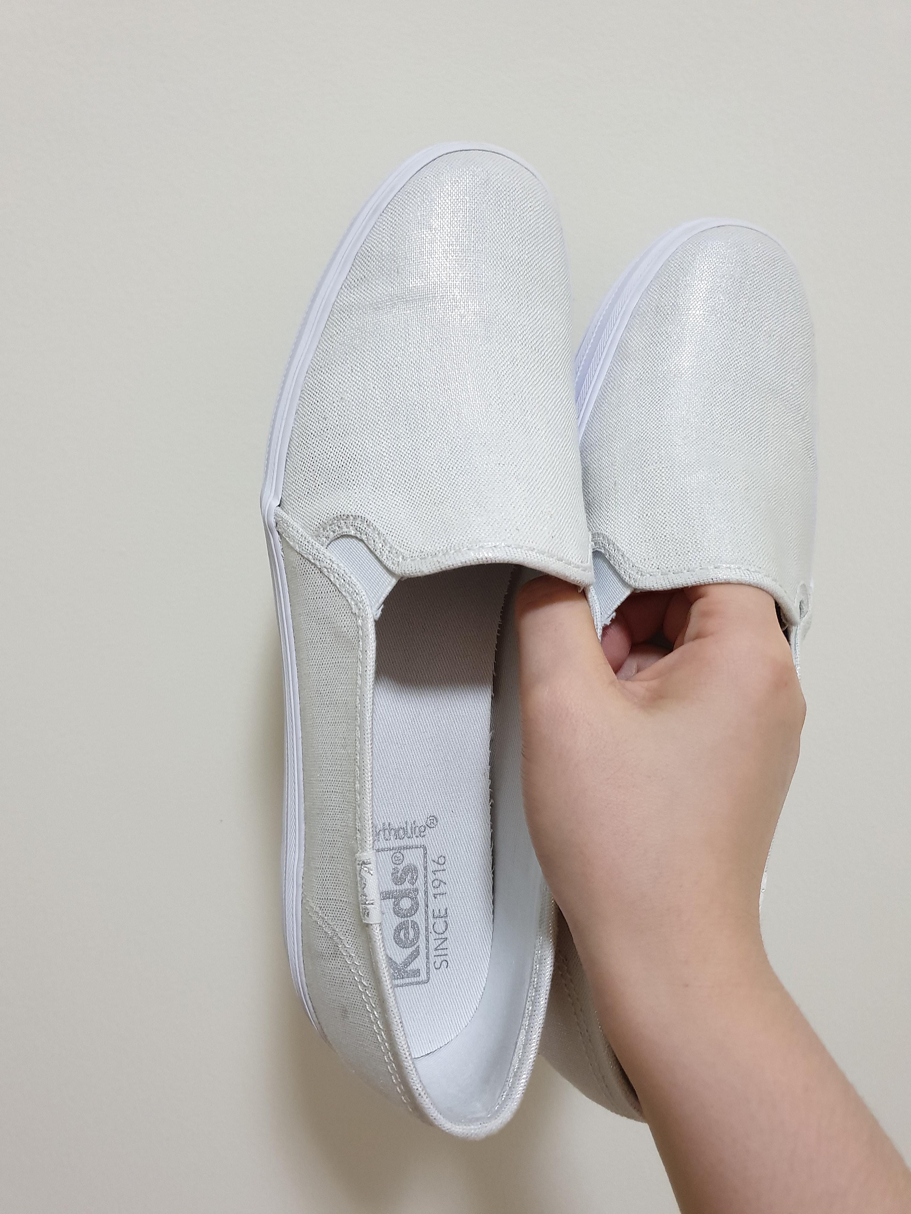 Keds triple decker metallic linen online