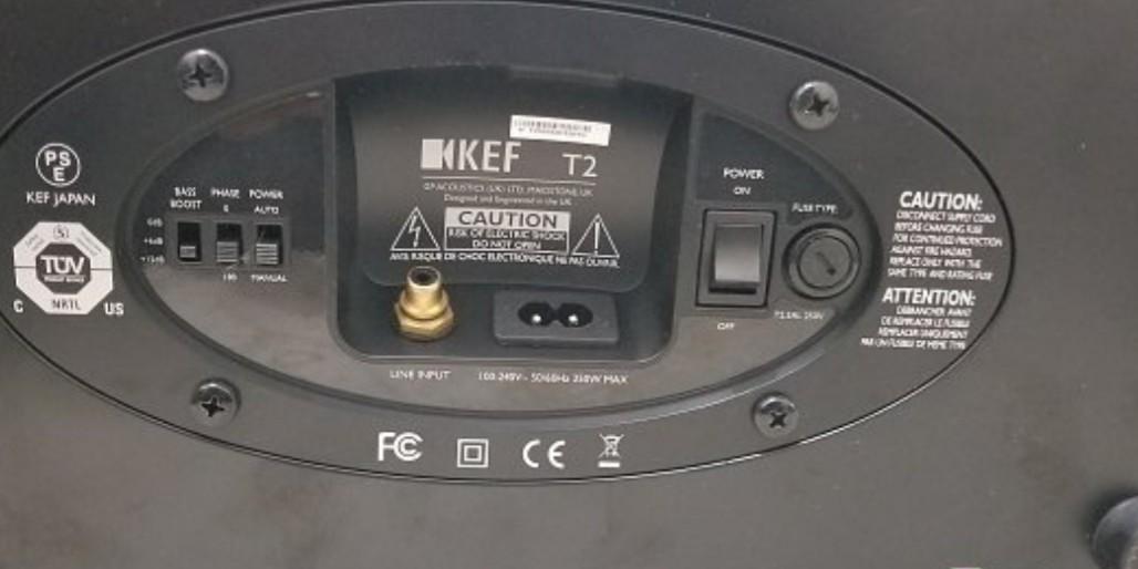 KEF T2 SUBWOOFER, 音響器材, Soundbar、揚聲器、藍牙喇叭、耳擴 Carousell