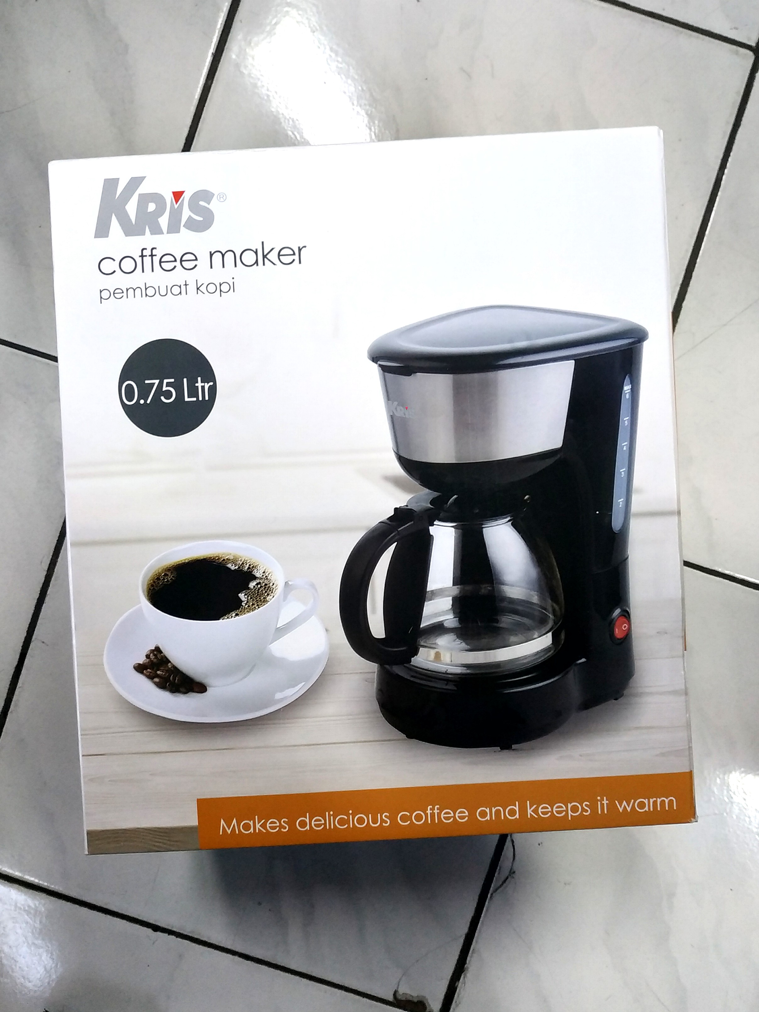 Kris Coffee Maker 0 75l Baru Kitchen Appliances Di Carousell