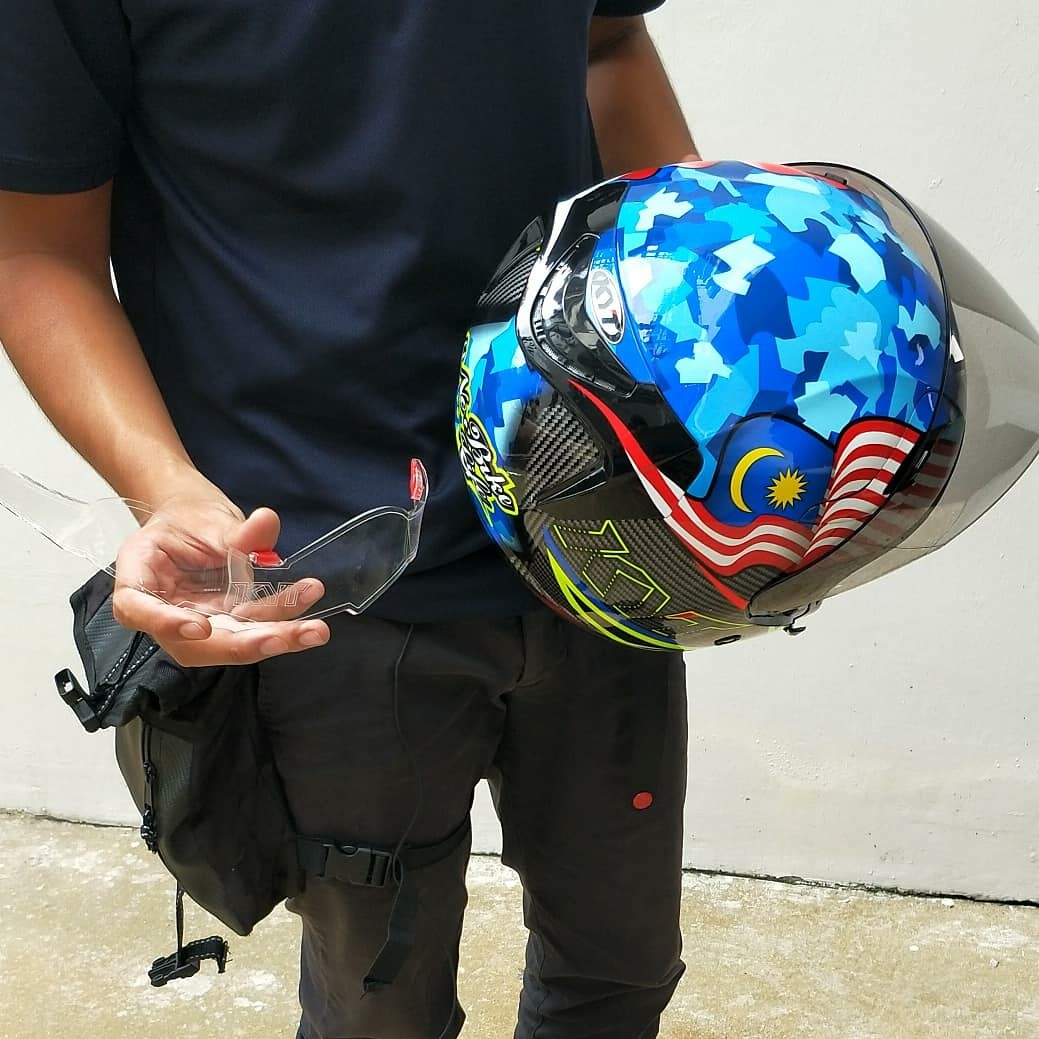 Kyt Helmet (Spoiler), Motorcycles, Motorcycle Accessories on Carousell
