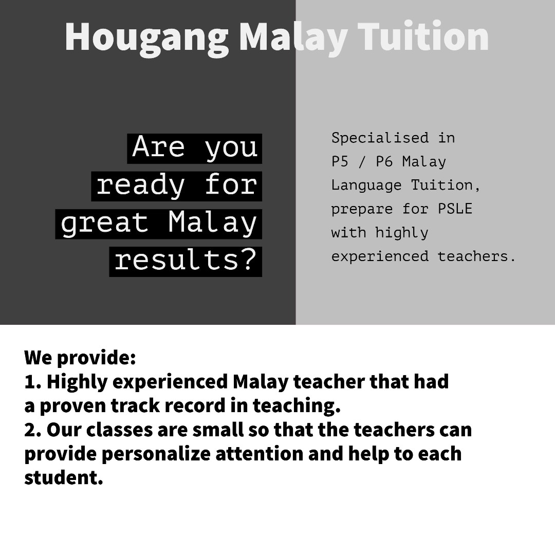 Malay Tuition Service Learning Enrichment Enrichment Tuition