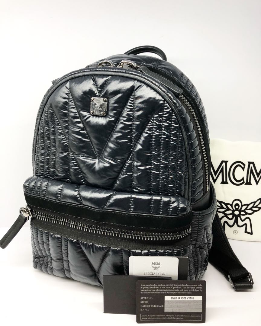 Mcm nylon bag hot sale