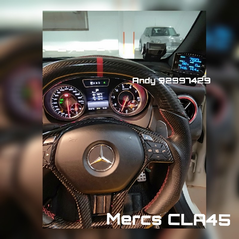 Merc CLA45 Lufi OBD2 Meter Gauge, Car Accessories, Accessories on Carousell