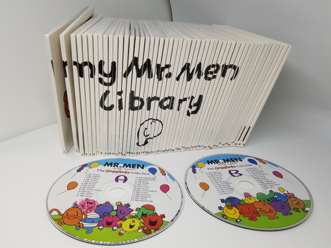 Mr Men Complete Collection - 50 Books with 2CD *without box 
