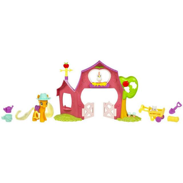 My Little Pony Sweet Apple Acres barn playset Hobbies Toys