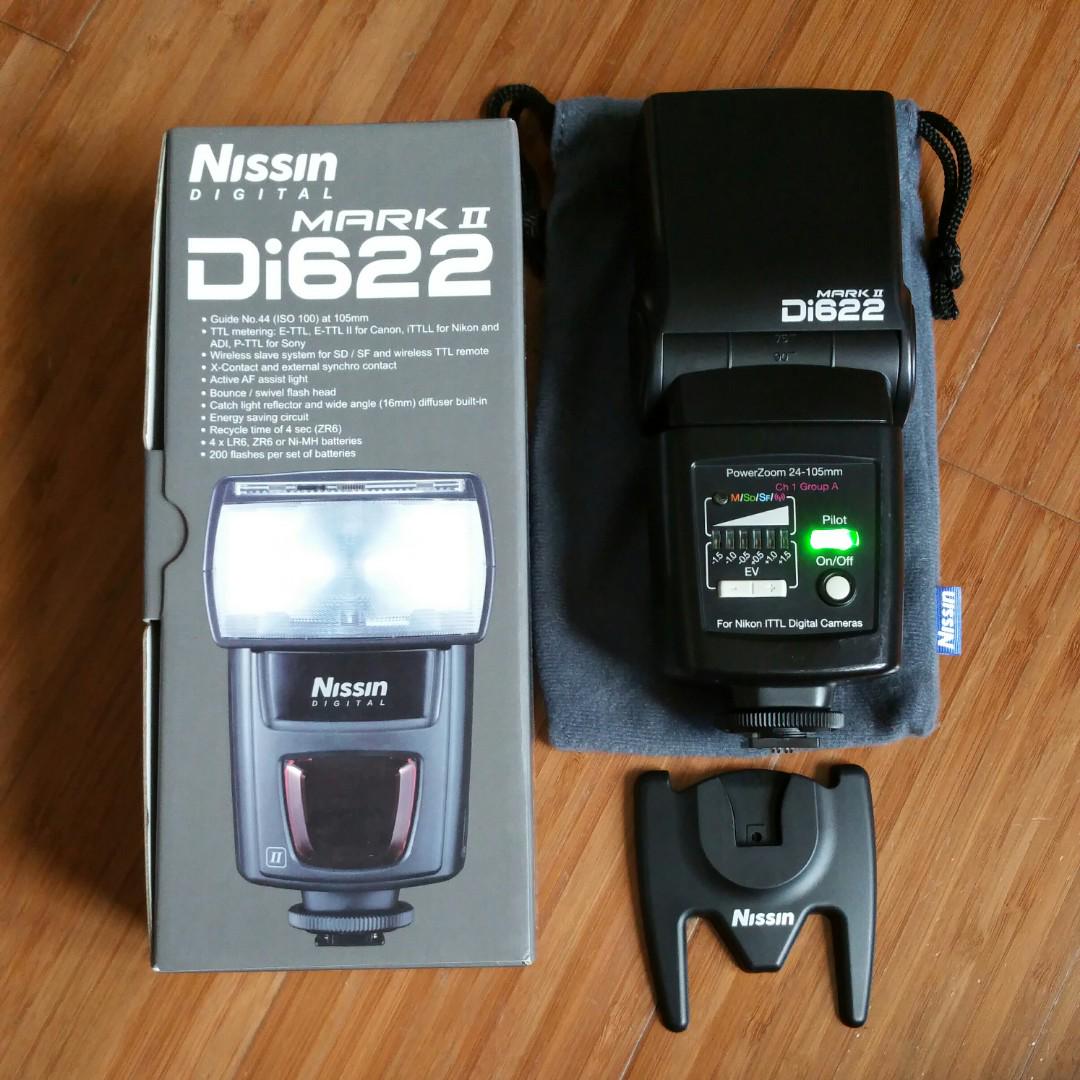 Nissin Di622 flash (nikon), Photography, Photography Accessories