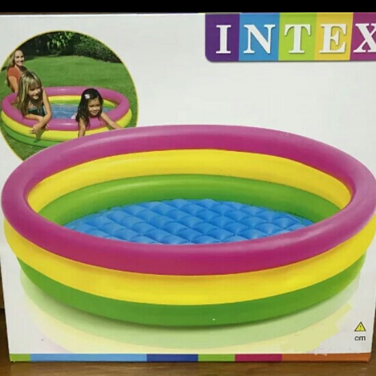 Kolam Renang Karet Intex 147cm X 33cm Olah Raga Perlengkapan Olahraga Lainnya Di Carousell