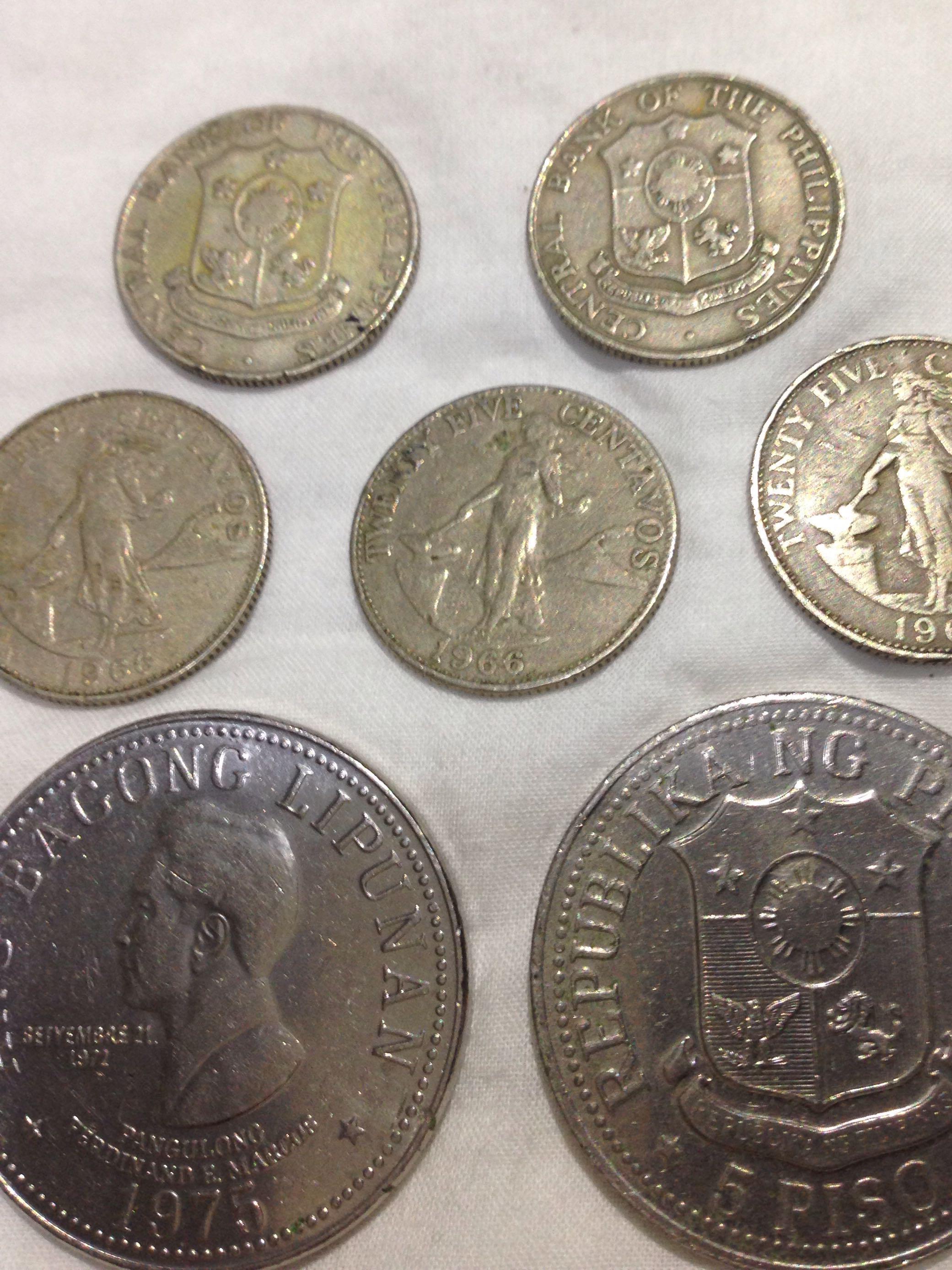 Old Coins 1966 25 Cent Coin 1975 F Marcos 5 Peso Coin Hobbies Toys Memorabilia Collectibles Currency On Carousell Old Coins 1966 25 Cent Coin 1975 F Marcos 5 Peso Coin Hobbies Toys Memorabilia Collectibles Currency On Carousell