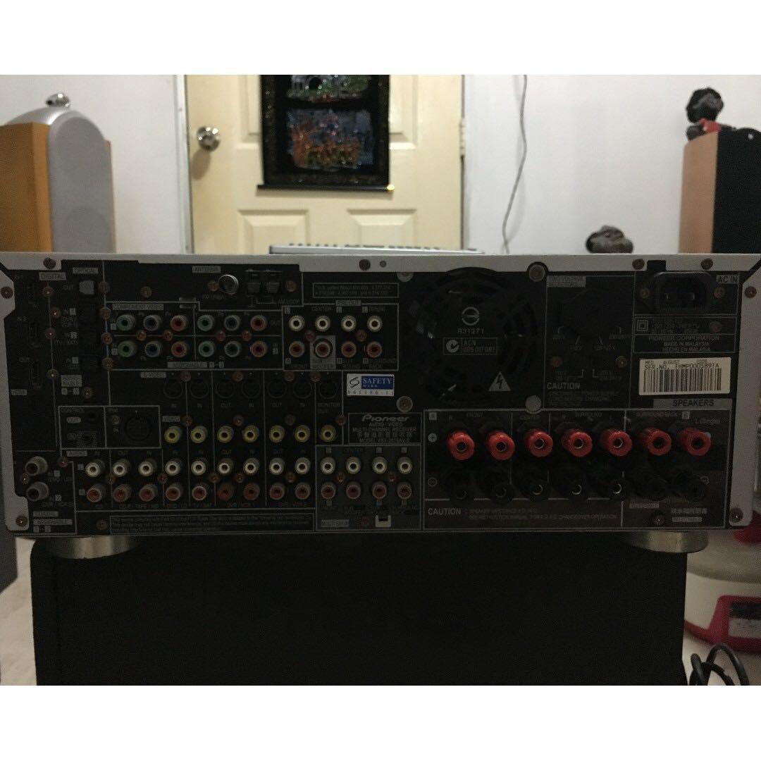 Pioneer VSX2016AVS THX 7.1 Channel (150 Watts per channel) Home