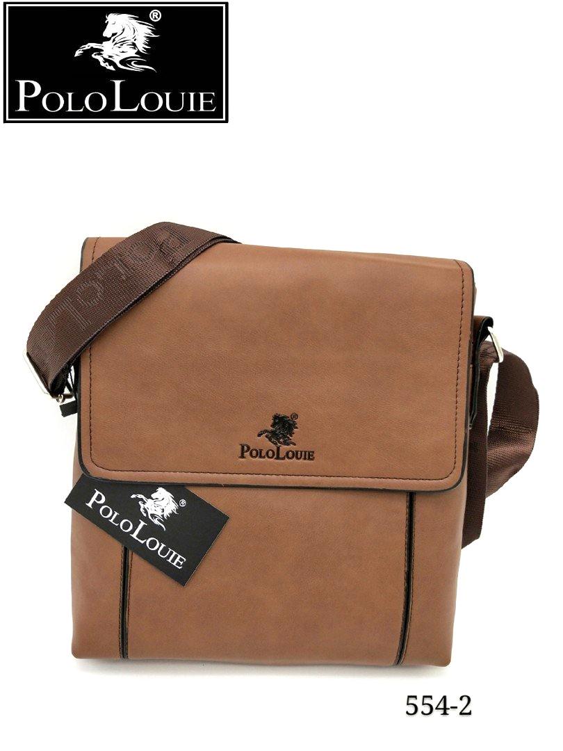 polo leather sling bag