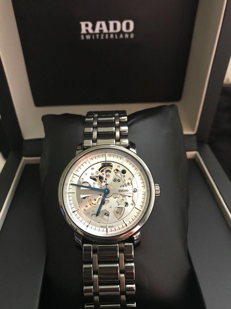 Rado diamaster skeleton limited discount edition