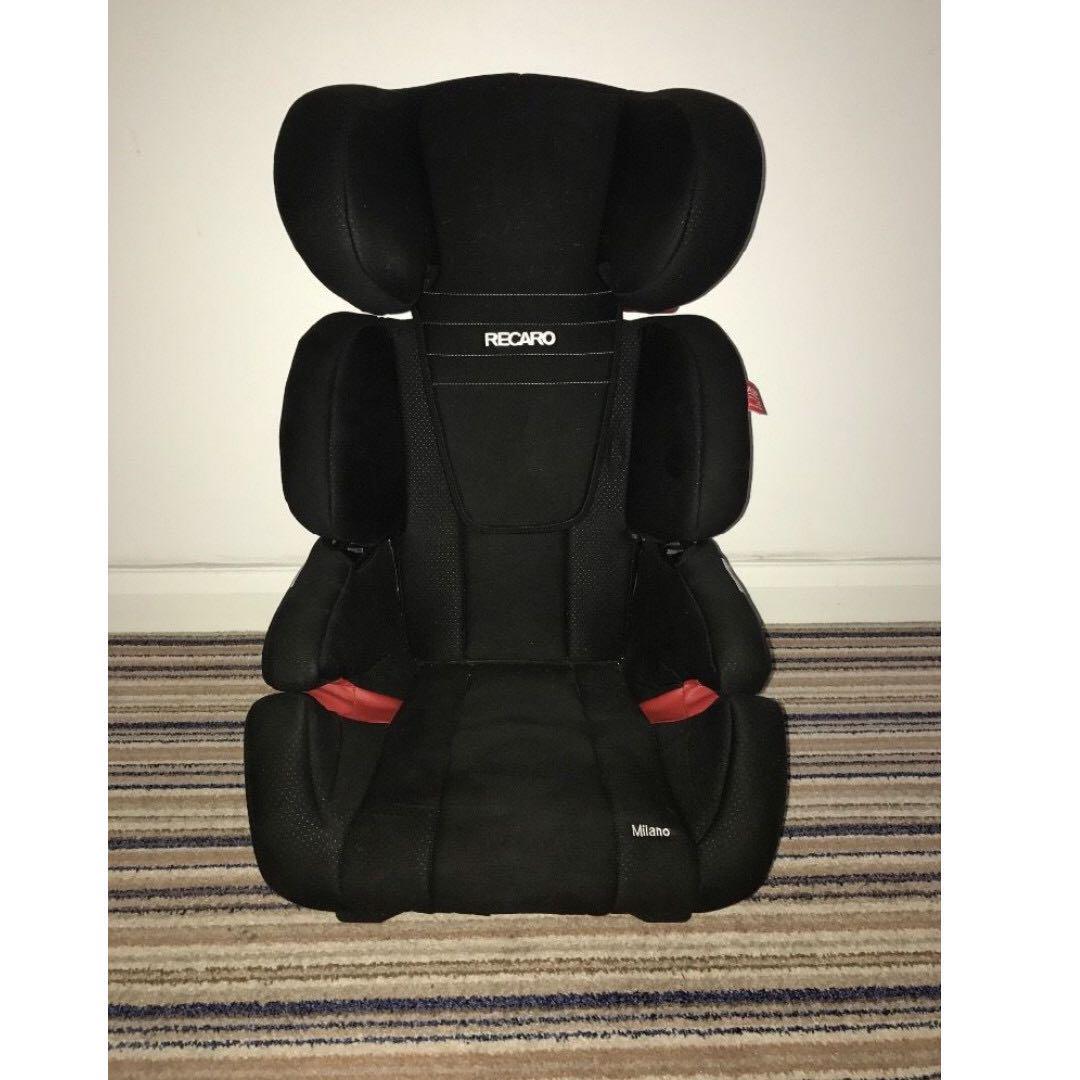RECARO MILANO BABYKID CAR SEAT MADE IN GERMANY FOR KIDS UP TO 12 YEARS