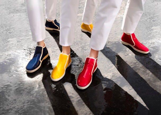 Vinyl rain boots cheap