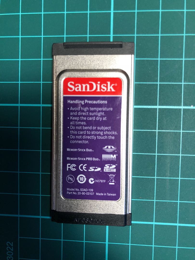 SanDisk ExpressCard Memory Card Reader, Mobile Phones & Gadgets, Mobile