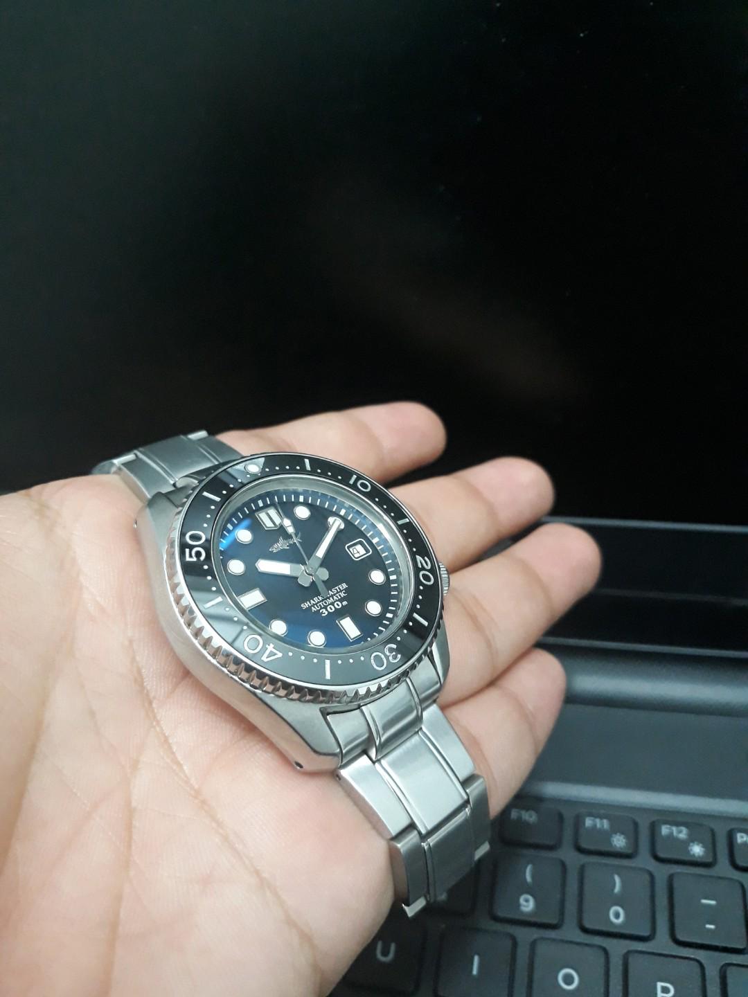 SHARKEY SHARKMASTER MM300 SEIKO MARINEMASTER SBDX017 Men s