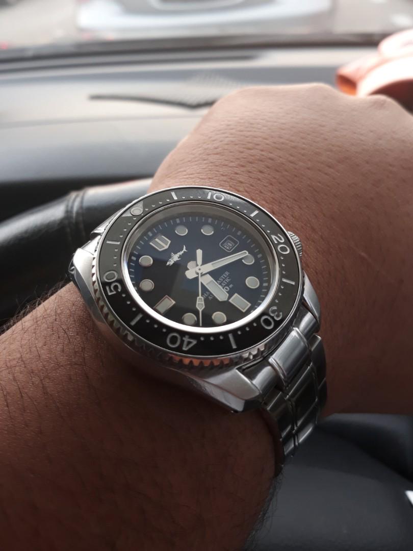 SHARKEY SHARKMASTER MM300 SEIKO MARINEMASTER SBDX017 Men s
