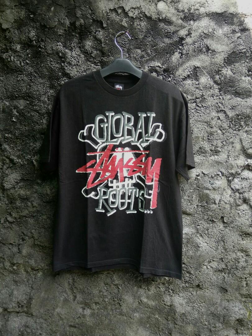 STUSSY Global Roots Tshirt Original 