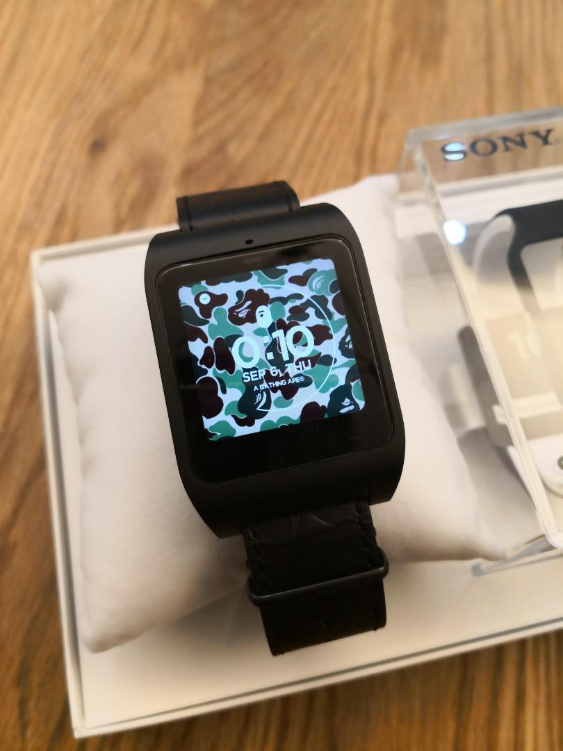 Super Rare Bathing Ape x Sony Android Smart Watch!!, 手提電話