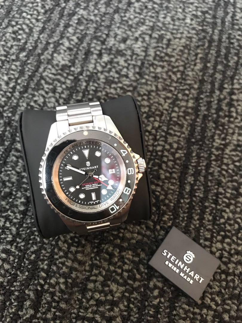 SUPER SALE Sapphire Bezel Steinhart Ocean 44 GMT Mobile Phones