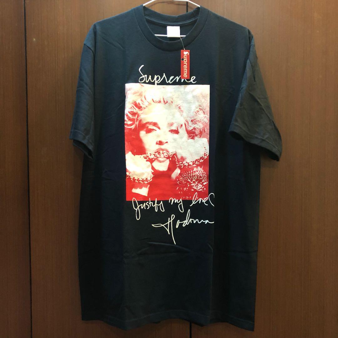 Madonna Tee Supreme マドンナ シュプリーム 木村拓哉 黒S - Tシャツ ...