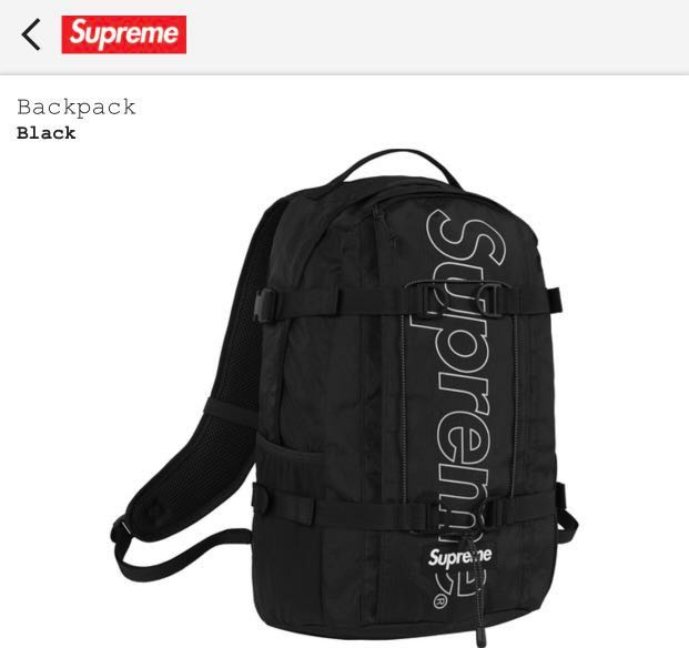 all supreme bags