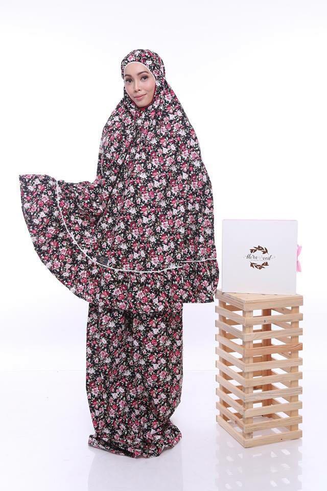 Telekung English Cotton Muslimah Fashion Two Piece On Carousell