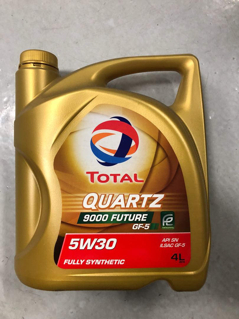Total Quartz 9000 5W30-4L, Car Accessories, Accessories on Carousell