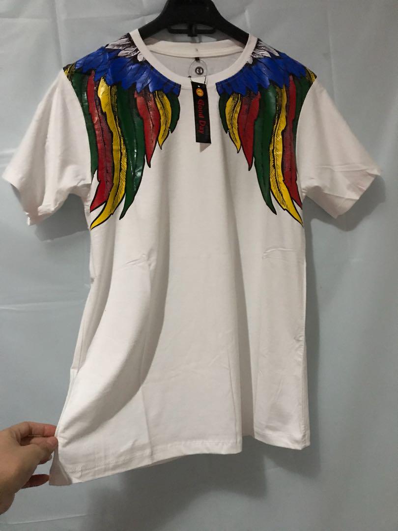 Tshirt Motif Sayap Zara Kaos Olshop Fashion Olshop Pria Di Carousell