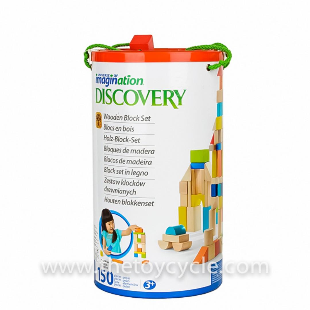 discovery wooden block set
