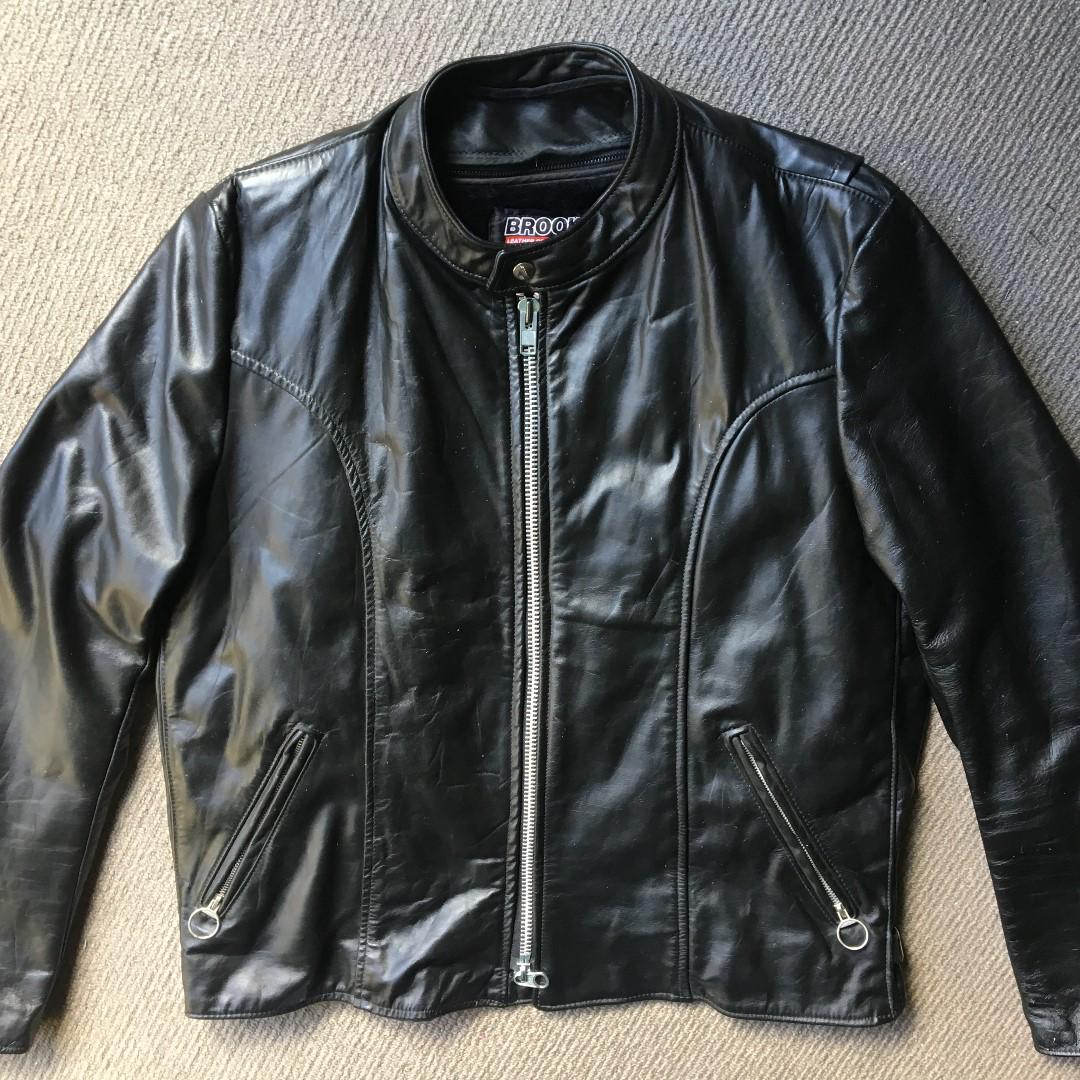 vintage brooks leather jacket