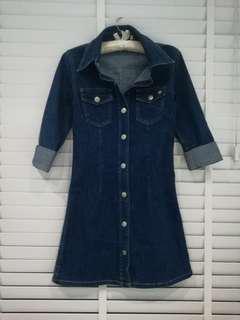 Denim dress