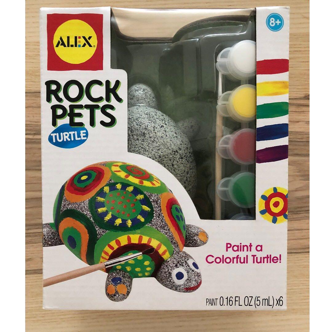 alex toys craft rock pets turtle