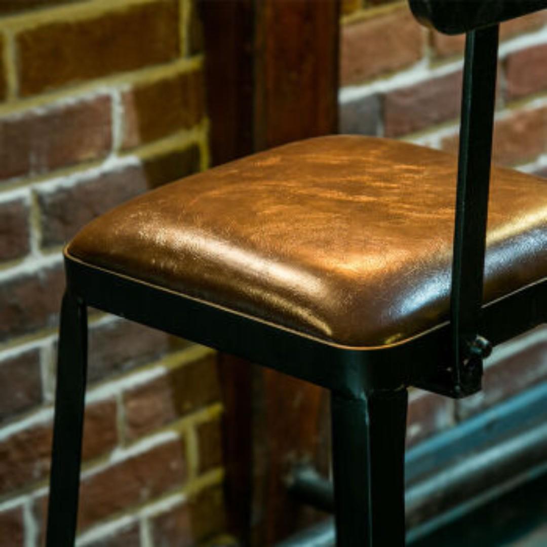 American Loft Starbucks high bar chair 75cm(H) + back rest, Furniture