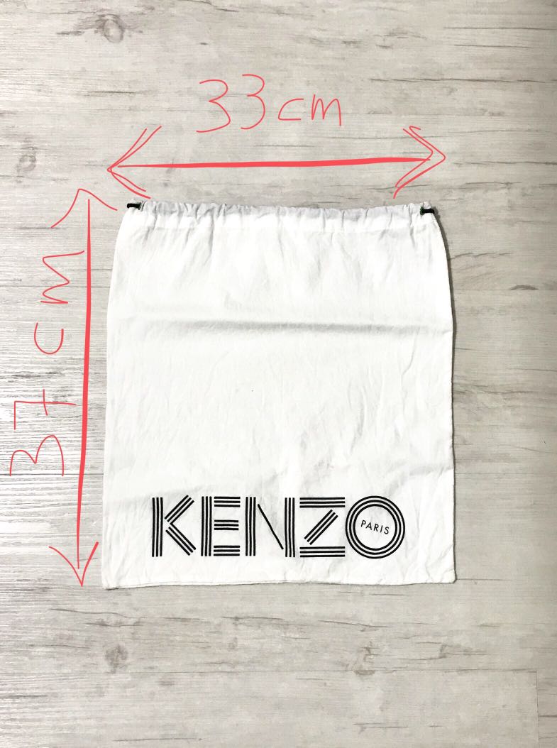kenzo dust bag