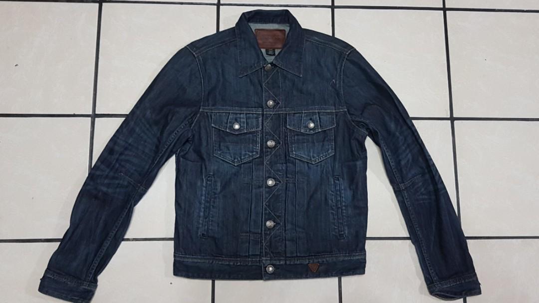 Strengt kjole skipper Authentic Guess 1981 Los Angeles Denim Jacket, Men's Fashion, Coats, Jackets  and Outerwear on Carousell