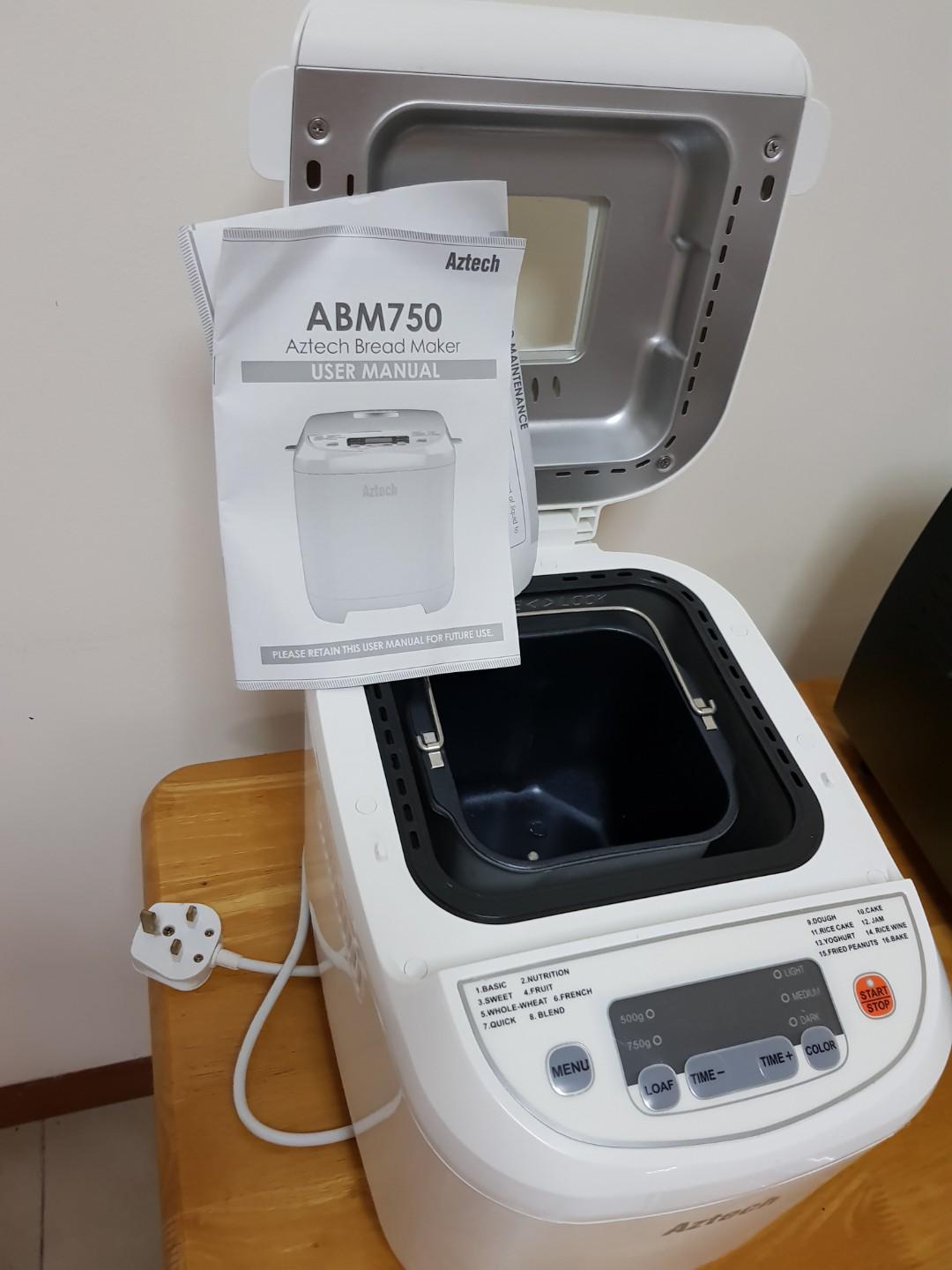 Aztech breadmaker, TV & Home Appliances, Kitchen Appliances, Ovens ...