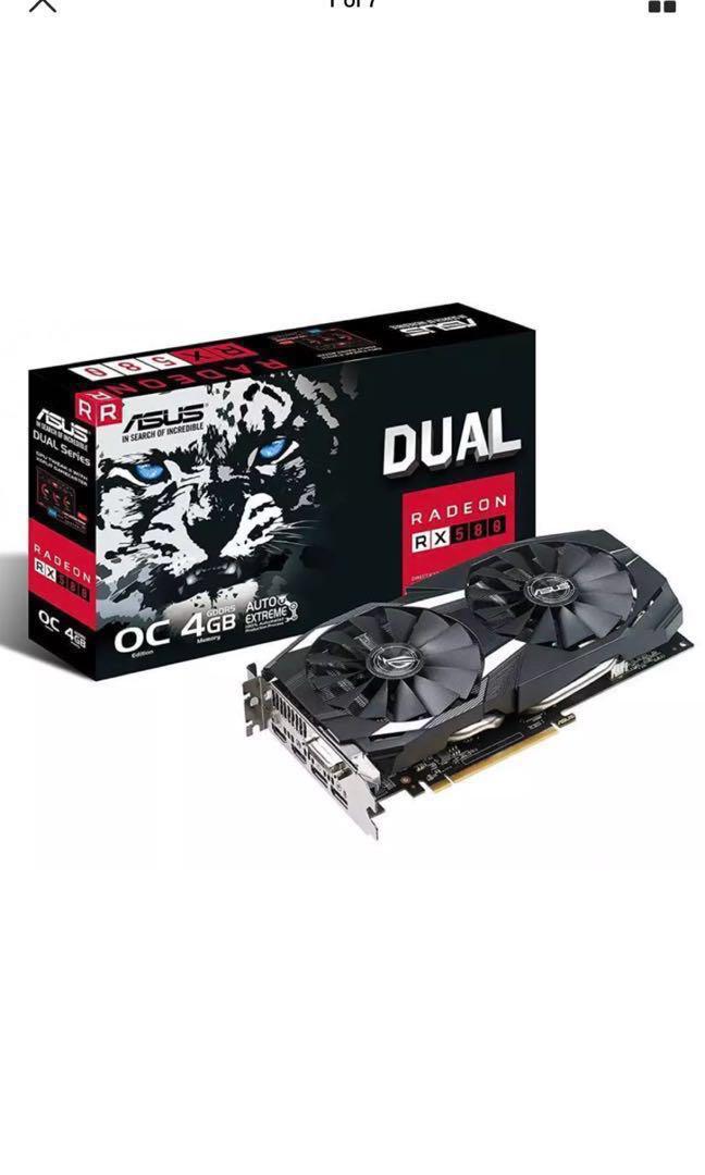 Asus radeon rx 580 o4g on sale