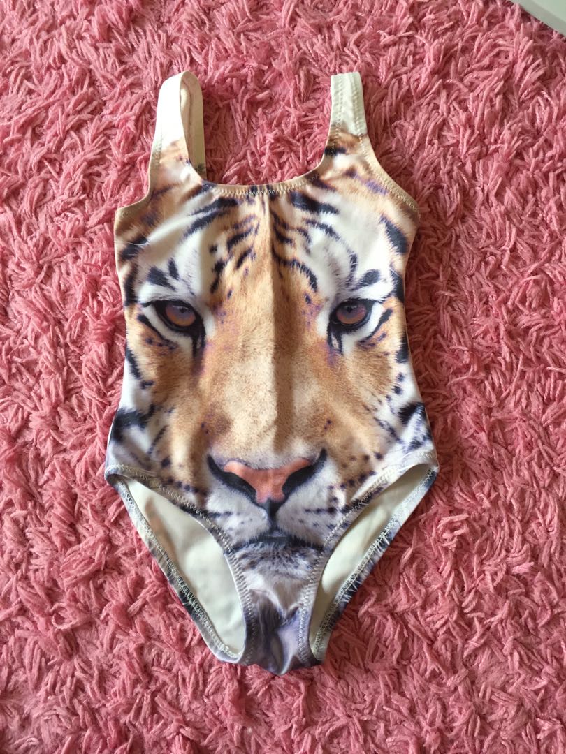 tiger swimming costume
