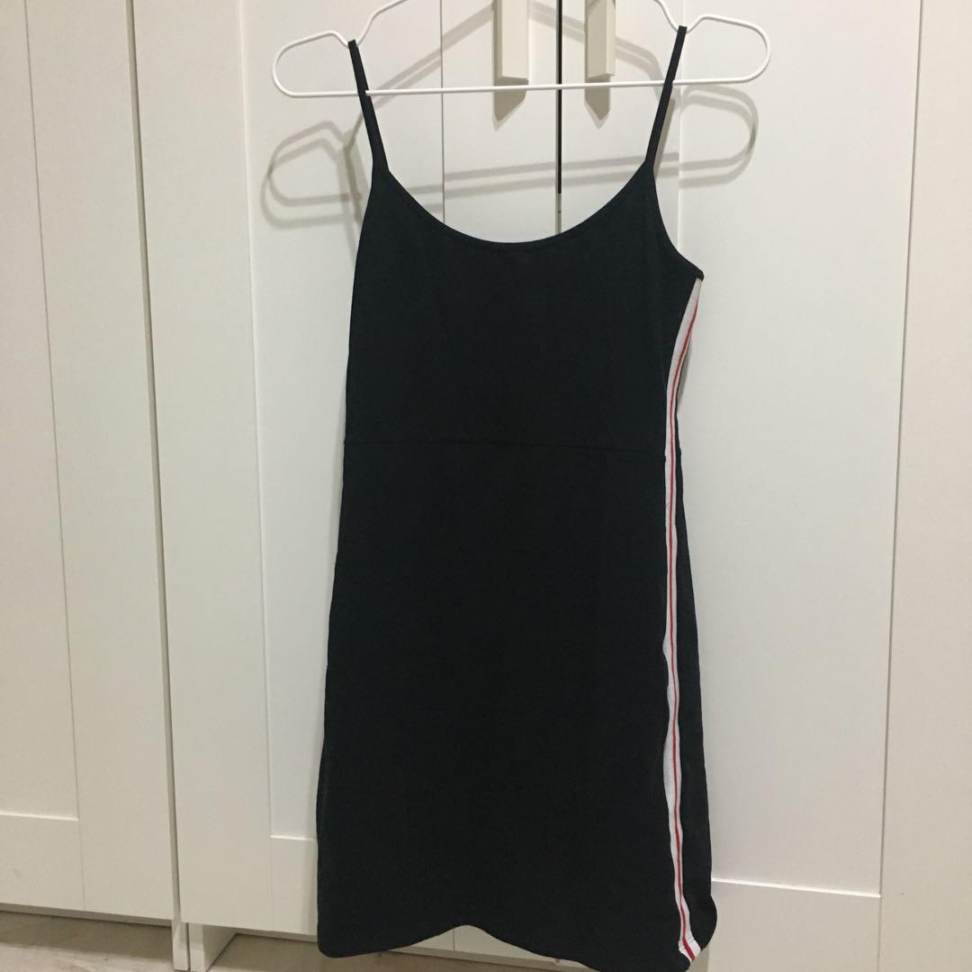 brandy melville black kyran dress