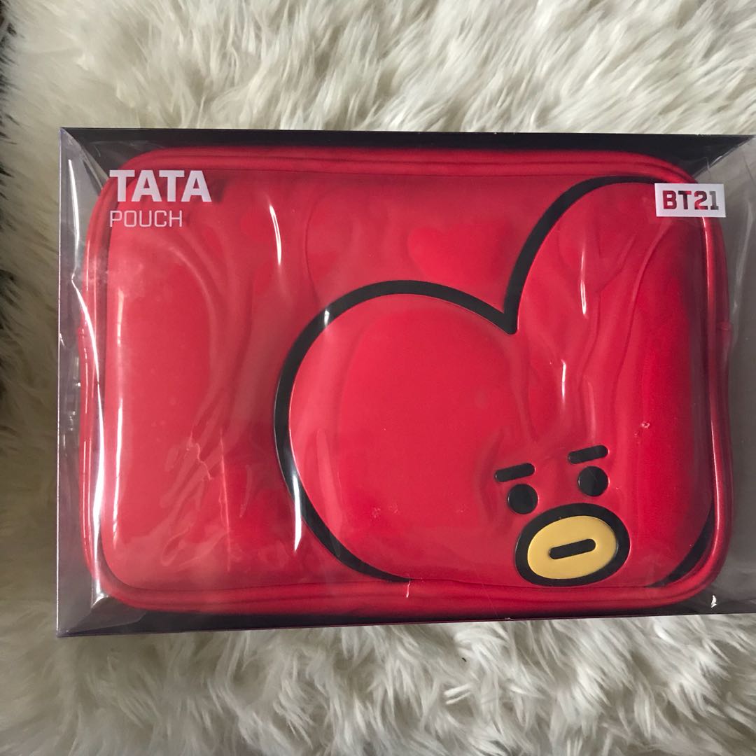 bt21 enamel pouch