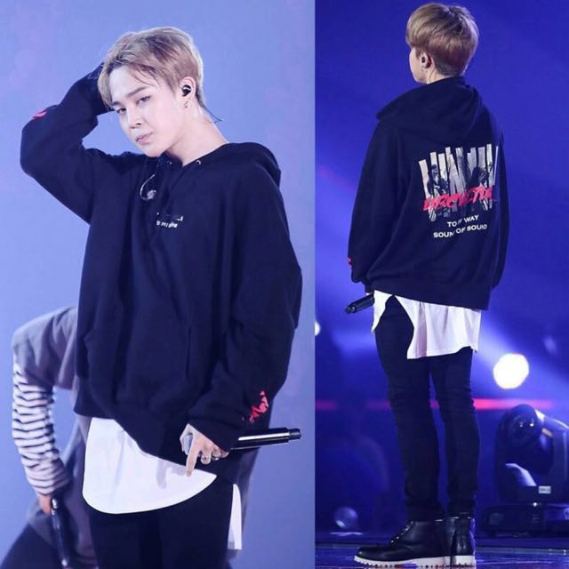 Jimin online bape hoodie