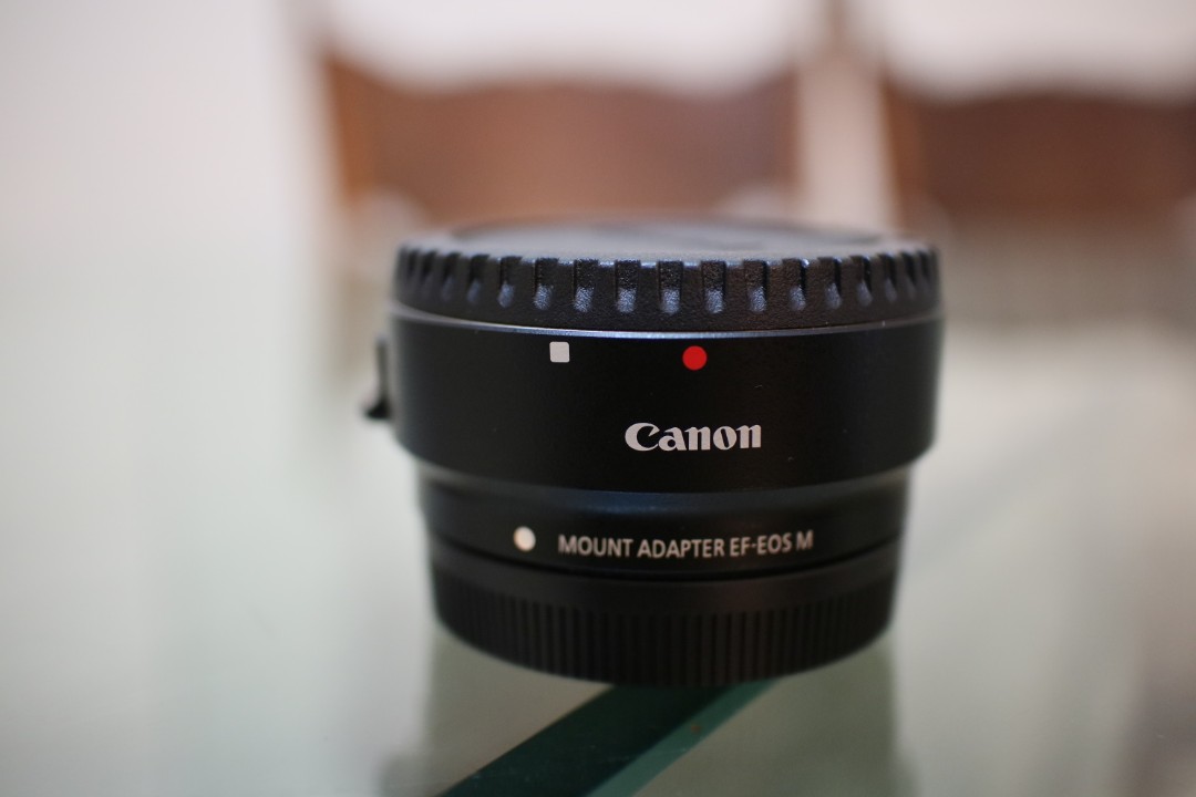 Canon mount adapter EFEOS M, Photography, Lens & Kits on Carousell