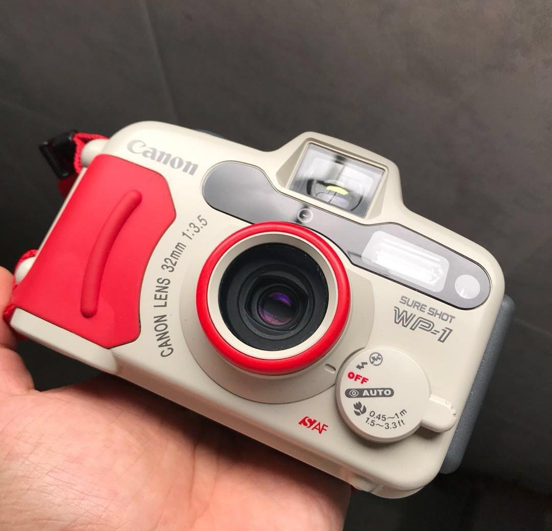 Canon Sure Shot WP1 Waterproof 35mm Point & Shoot Film Camera New color