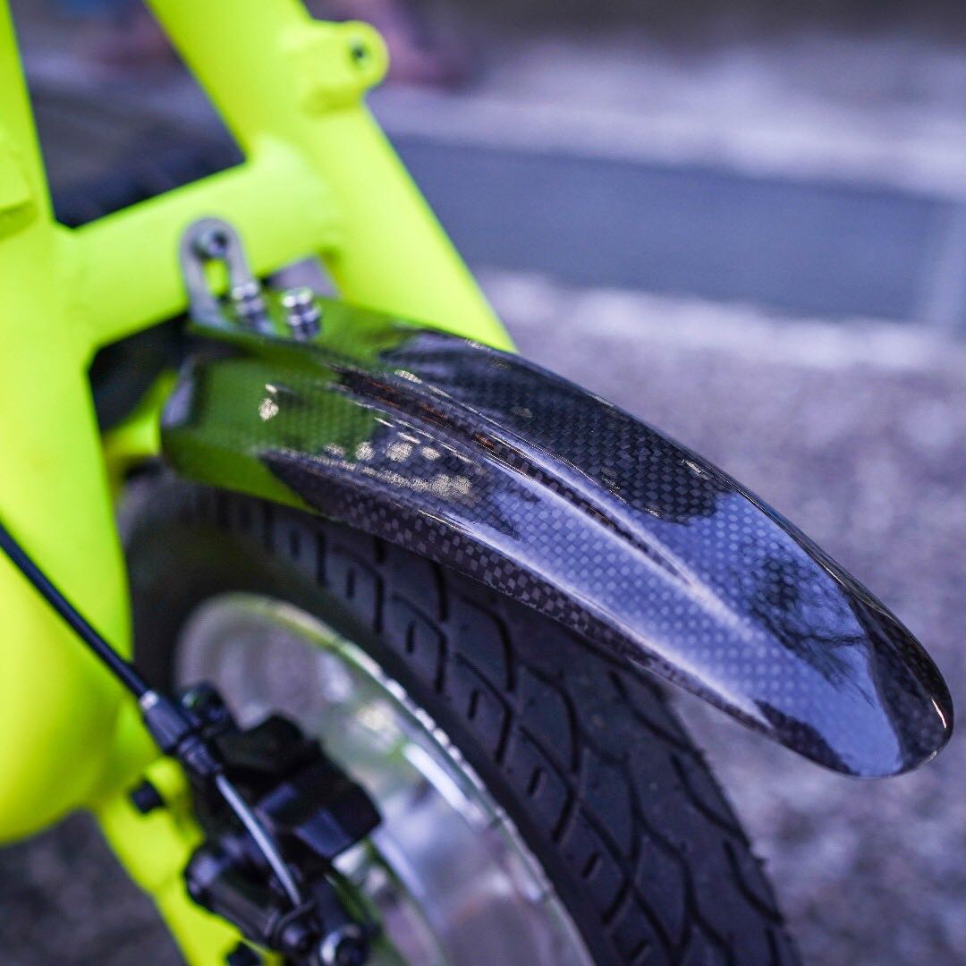 carbon fibre mudguards