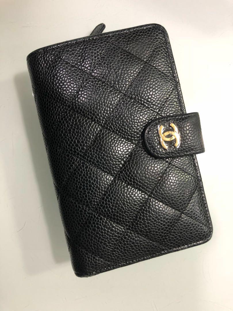 Chanel Wallet - Black Quilted