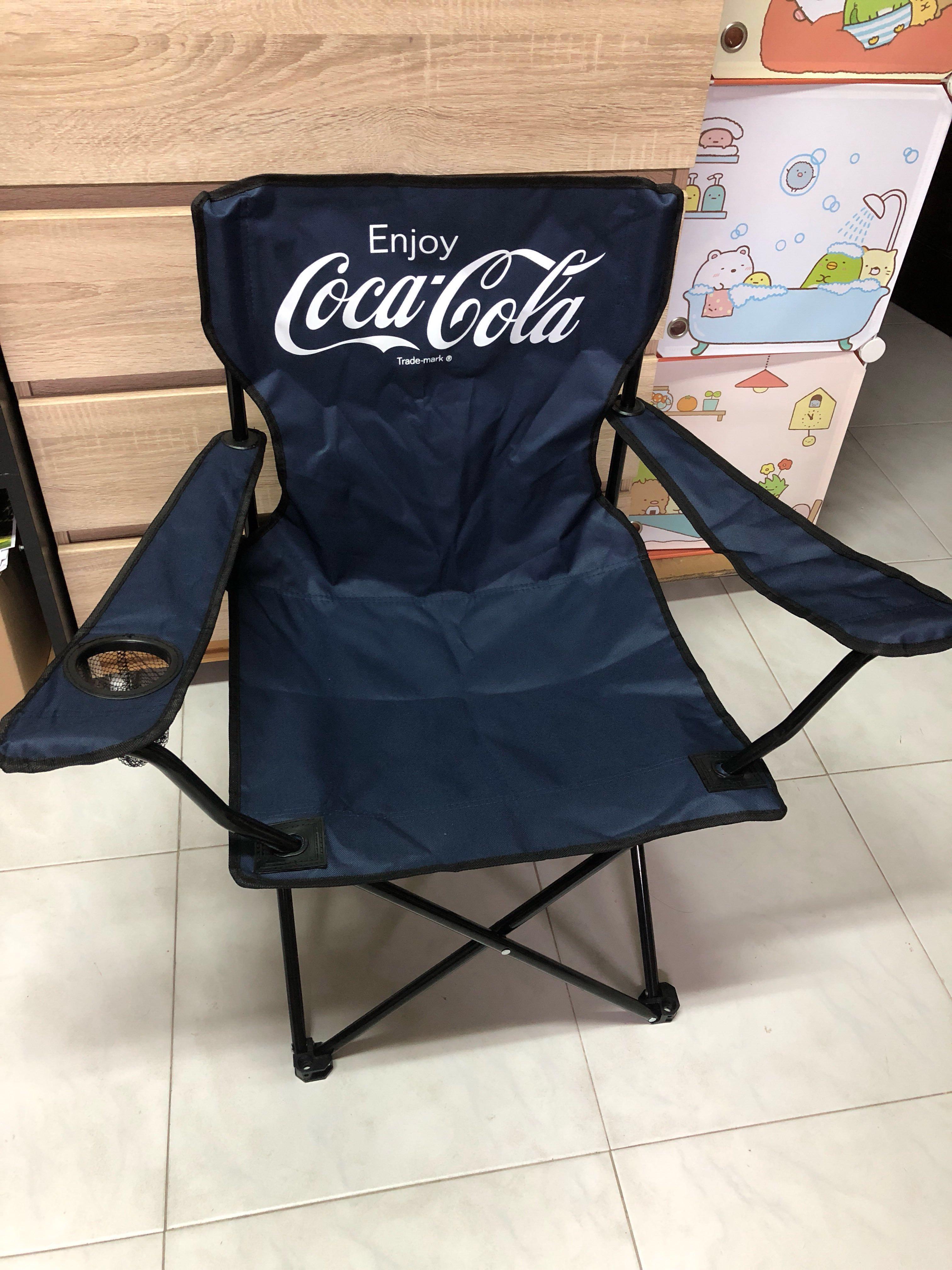 Coca Cola Foldable Picnic Beach Chair Furniture Tables