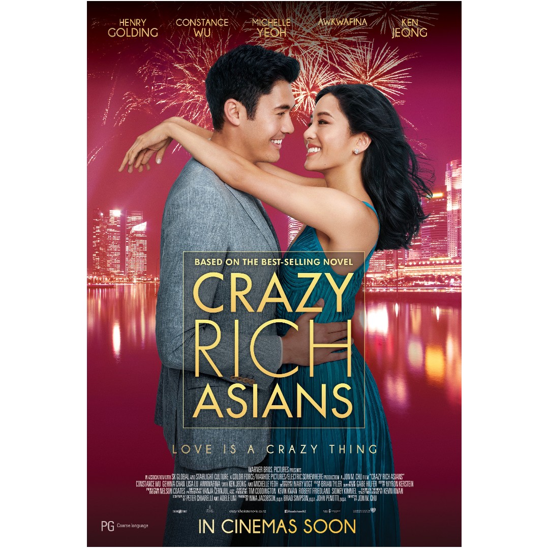 Crazy Rich Asians Poster Large Format Design Craft Art Prints On Carousell